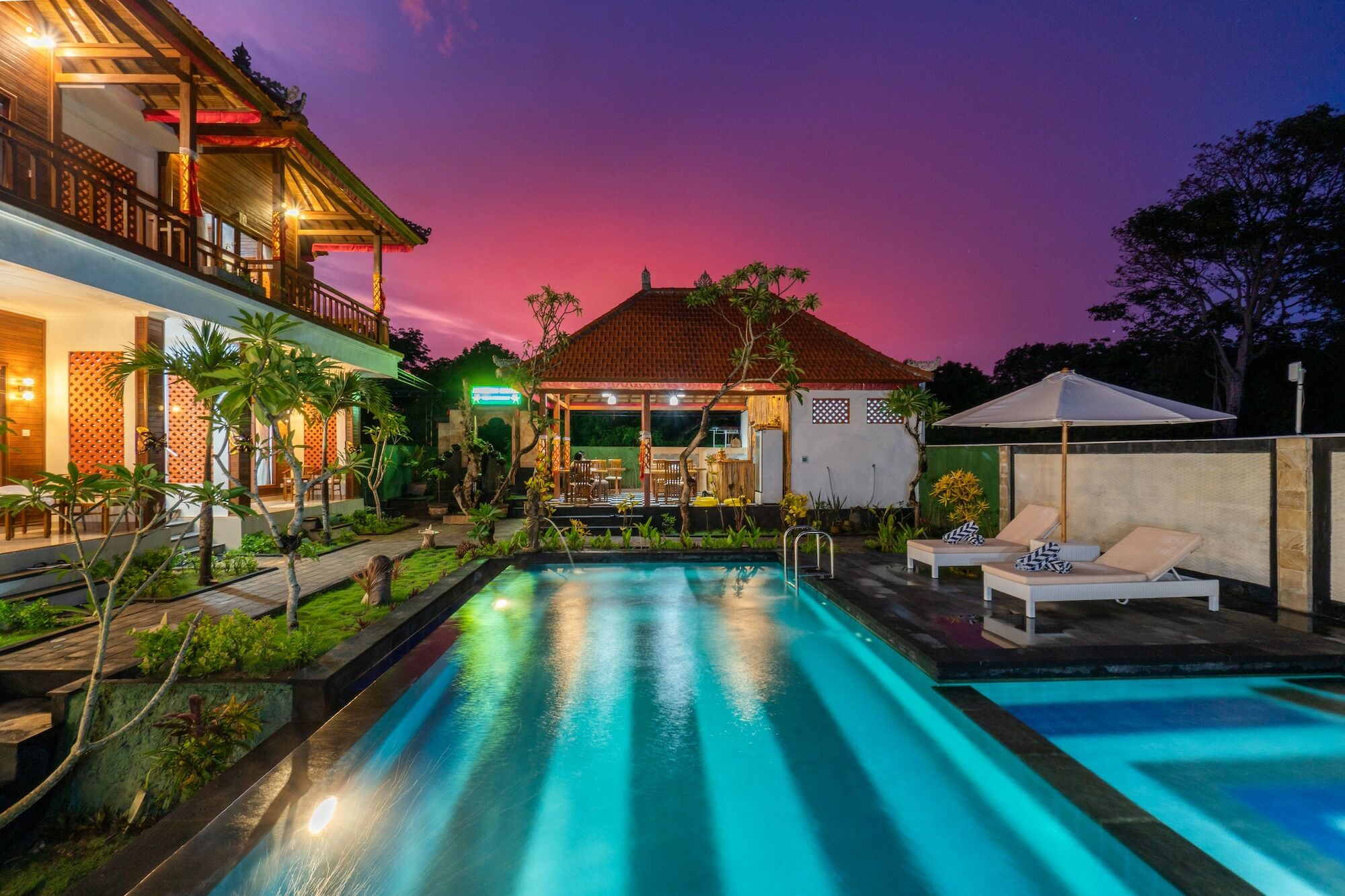 Lembongan Cempaka Villa & Restaurant Nusa Lembongan Kültér fotó